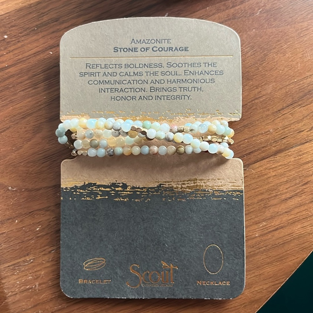 Scout Amazonite Bracelet/Necklace
